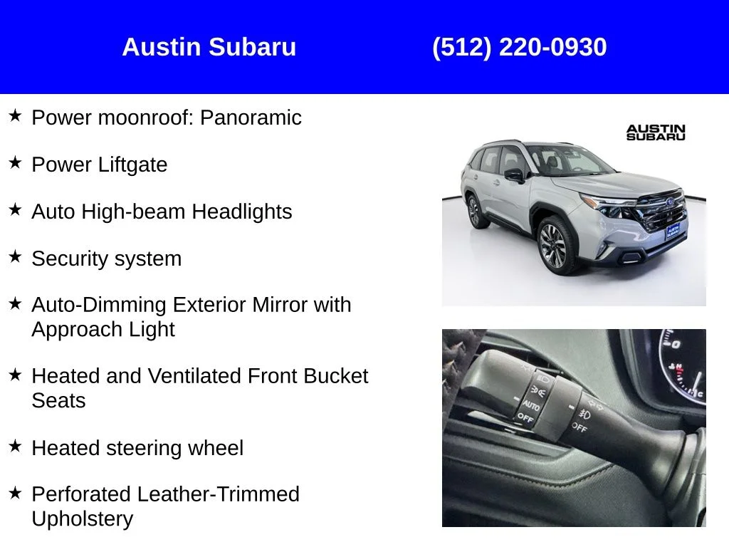 New 2026 Beige Subaru Touring image 17