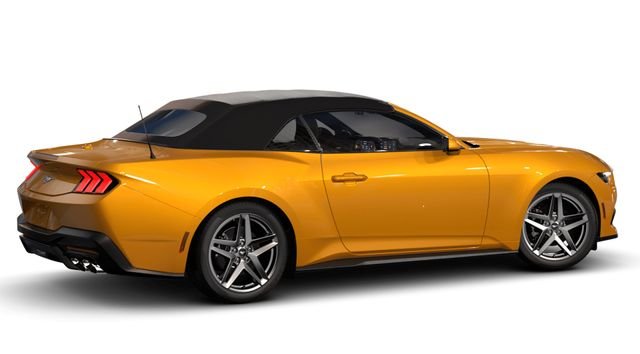 New 2026 Orange Fury Metallic Tri-coat Ford EcoBoost® Convertible image 3
