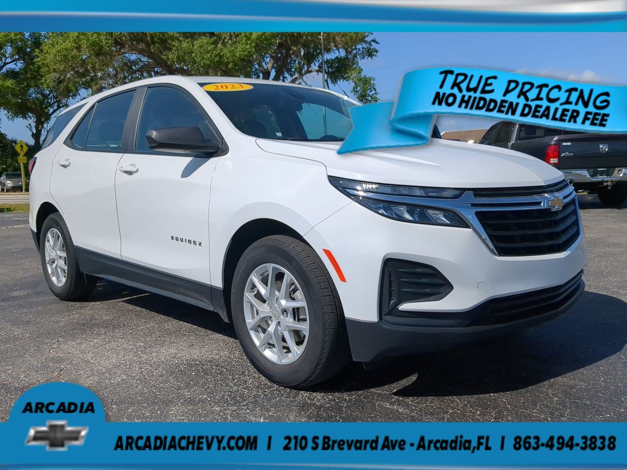 Used 2023 Summit White Chevrolet LS image 2