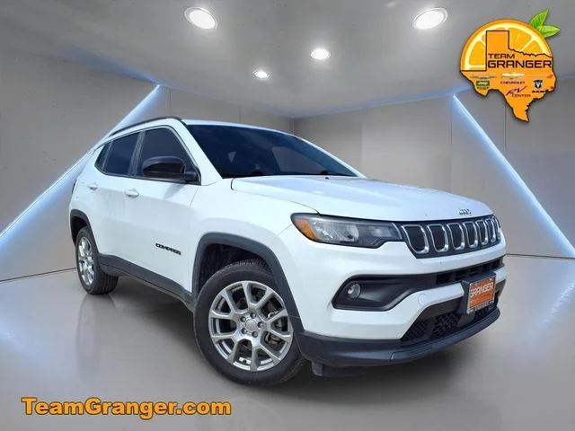 Pre-Owned 2022 Jeep Compass Latitude Lux 4WD 4D Sport Utility