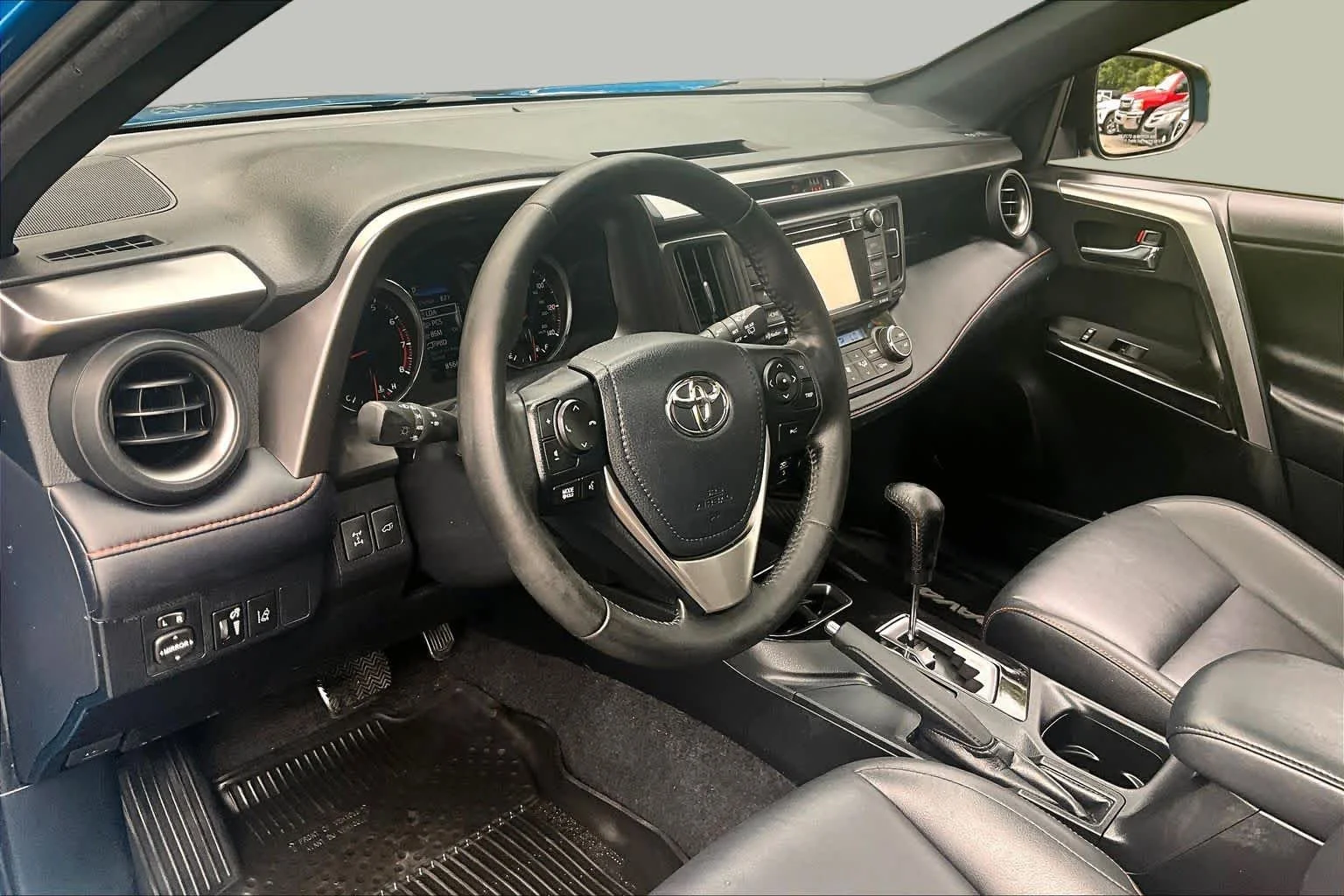 Certified Used 2018 Electric Storm Blue Toyota SE image 17
