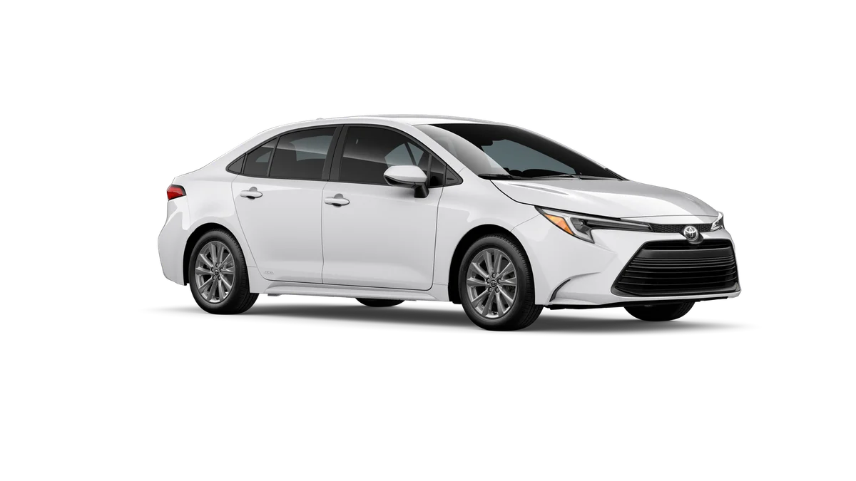 New 2026 Ice Cap Toyota Hybrid LE image 14