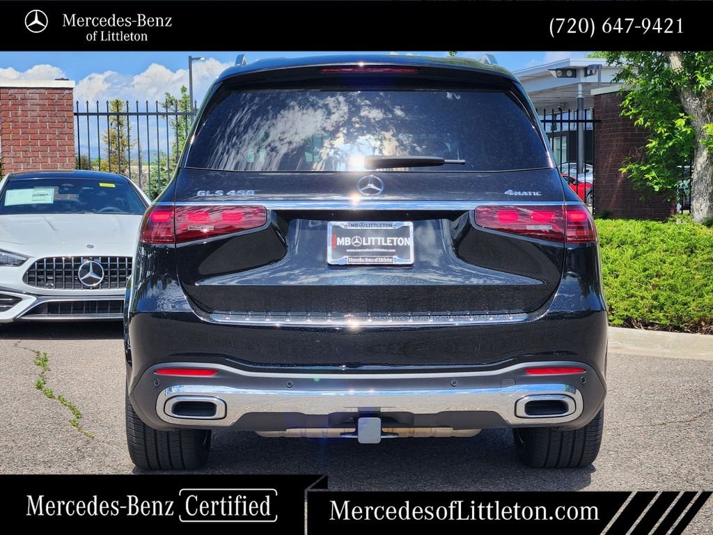 Certified Used 2024 Black Mercedes-Benz GLS 450 image 6