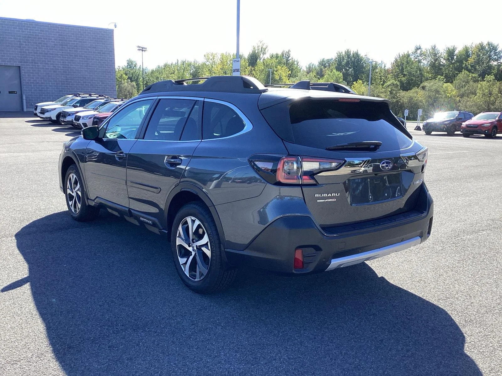 Used 2021 Magnetite Gray Metallic Subaru Limited image 5