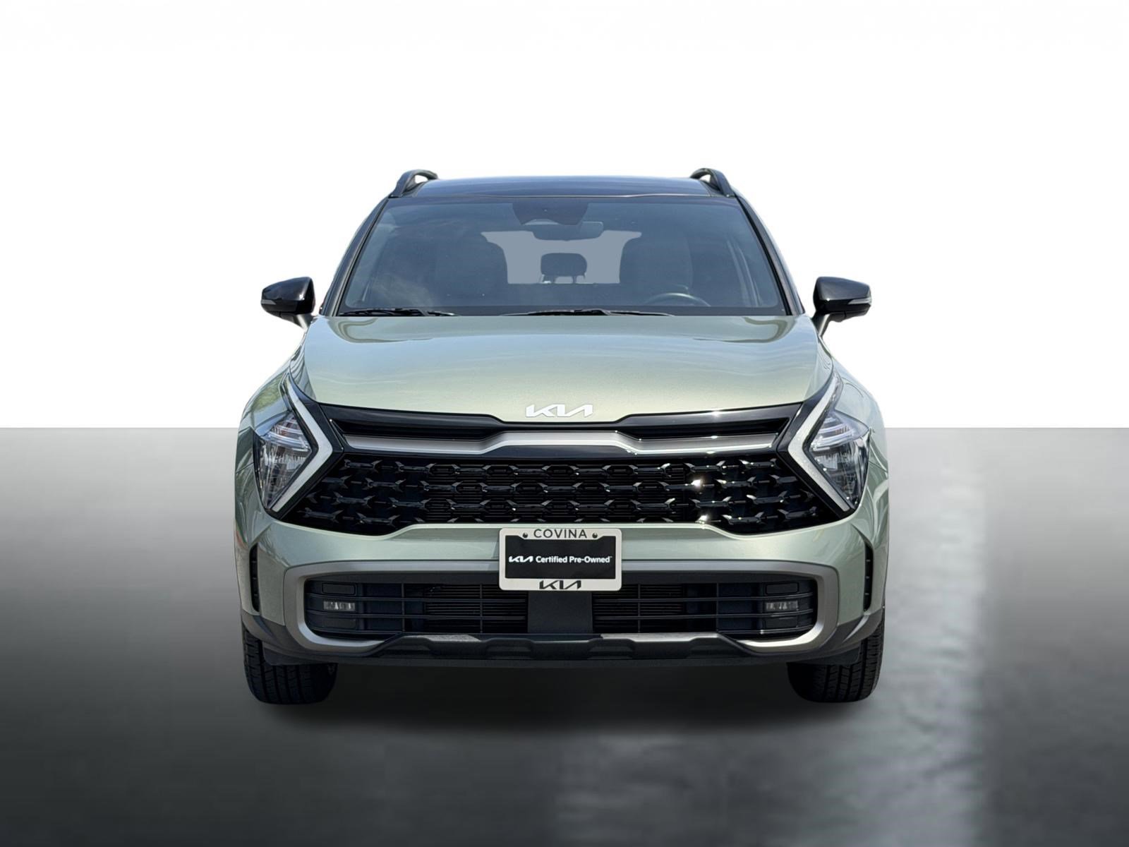 Certified Used 2023 Jungle Green/Ebony Black Roof Kia X-Pro image 3