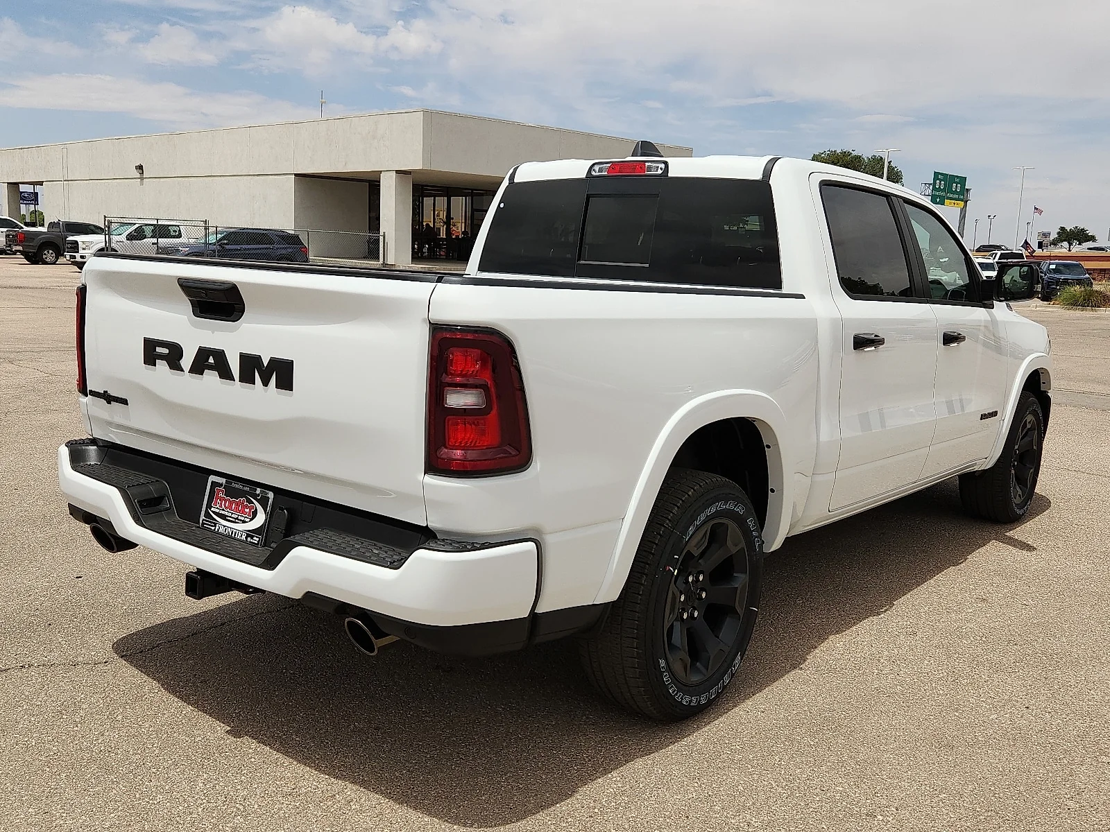 New 2026 Bright White Clear-Coat  Paint Ram LONE STAR CREW CAB 4X2 5