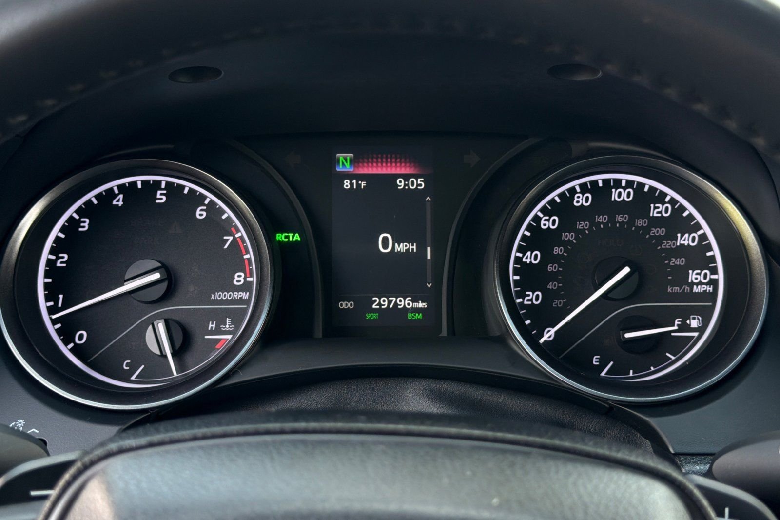 Used 2024 White Toyota SE image 5