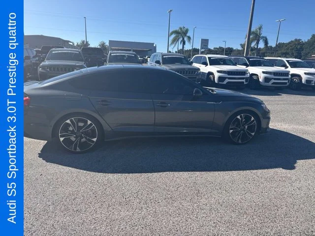 Used 2021 Gray Audi 3.0T Prestige image 1