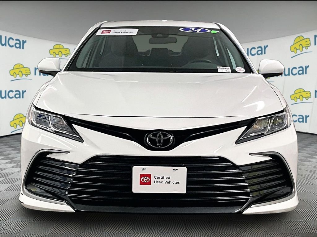 Used 2024 White Toyota LE image 2