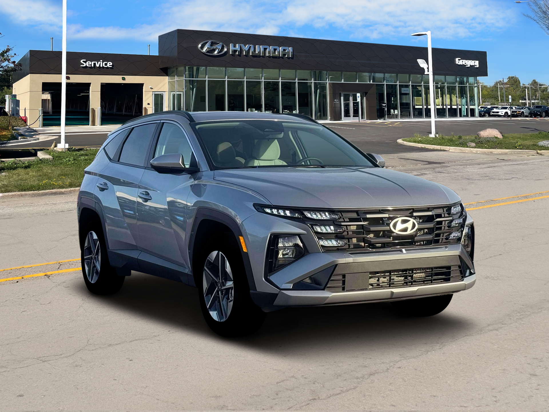 New 2026 Silver Hyundai SEL AWD image 11