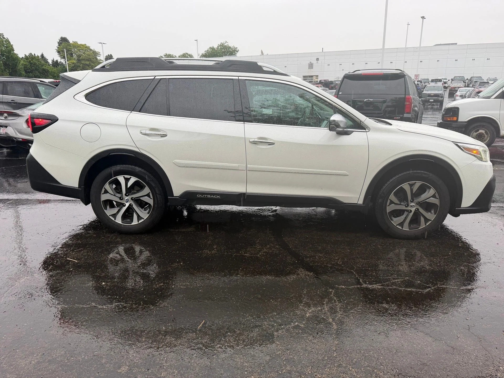 Used 2020 White Subaru Touring image 5