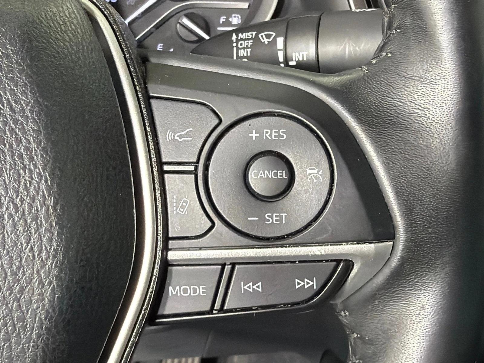 Used 2022 Celestial Silver Metallic Toyota Hybrid XLE image 25