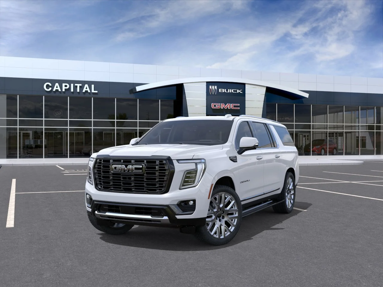 New 2026 Summit White GMC Denali Ultimate image 8