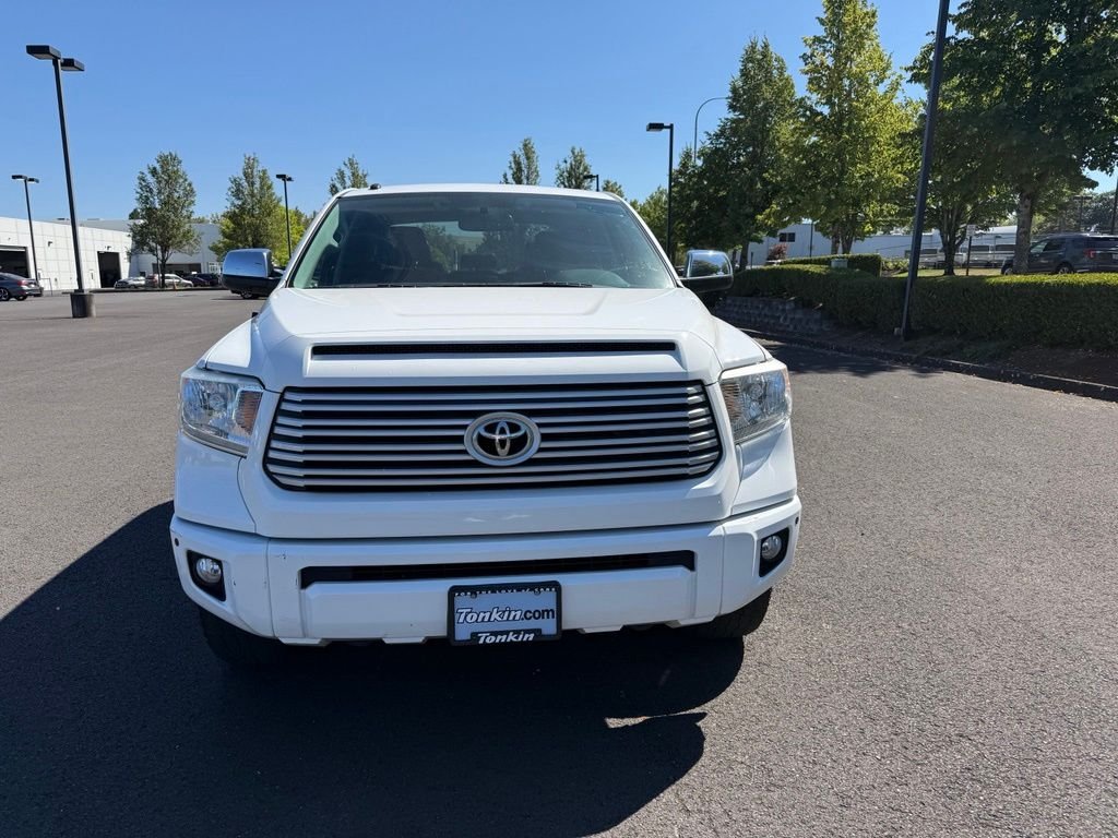 Used 2017 Super White Toyota Platinum image 2