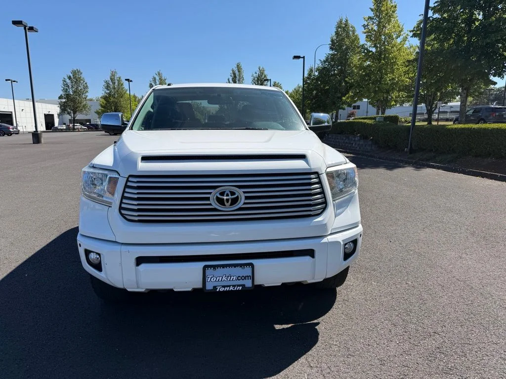 Used 2017 Super White Toyota Platinum image 2