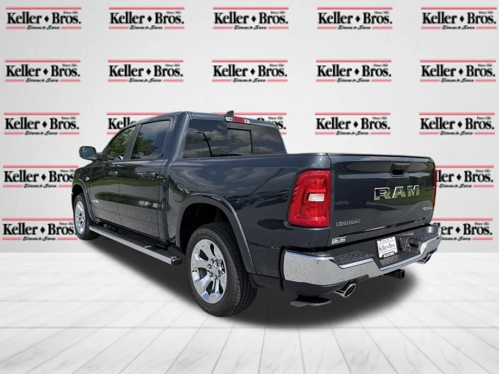 New 2026 Forged Blue Metallic Exterior Paint RAM Big Horn/Lone Star image 5