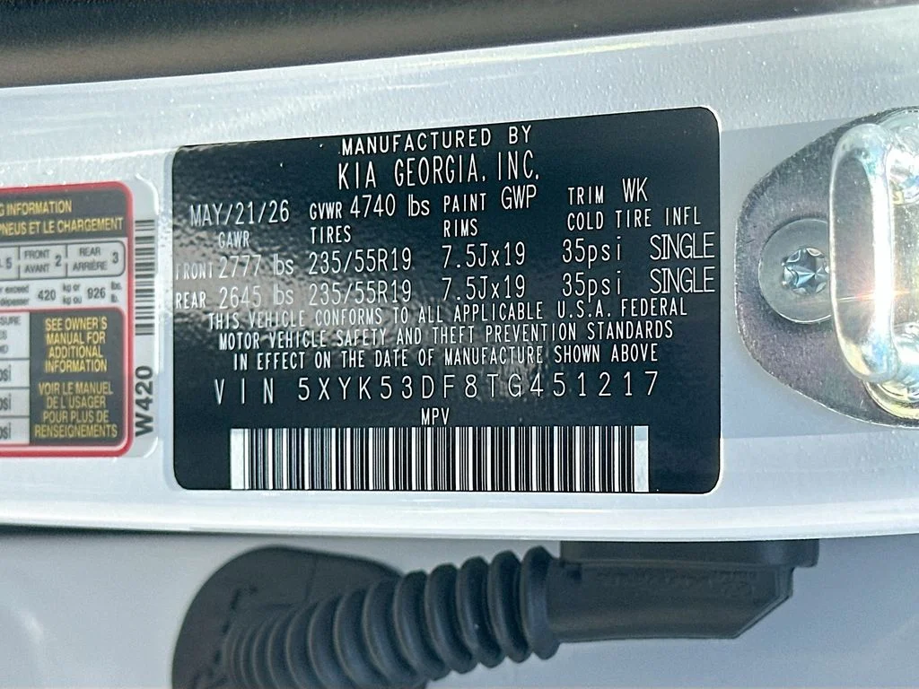 New 2026 Glacial White Pearl Kia SX Prestige image 33