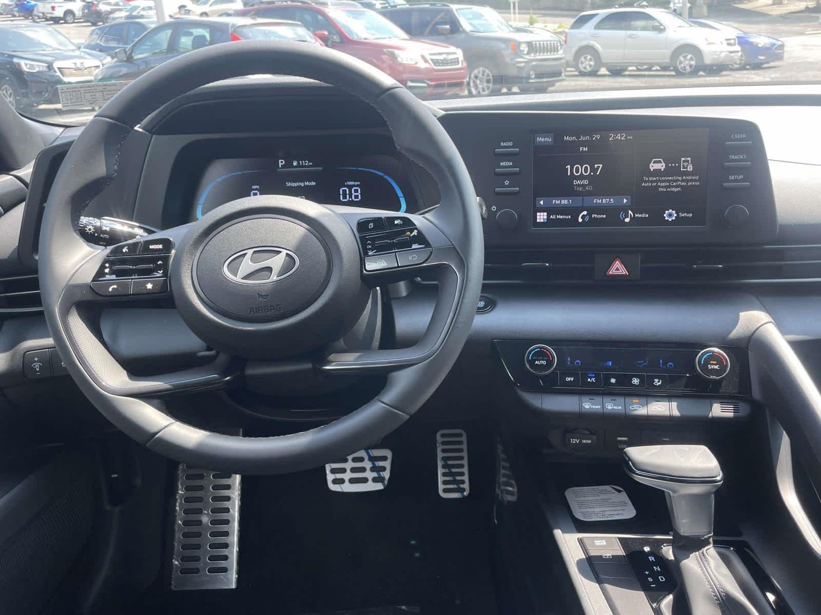 New 2026 Serenity White Hyundai SEL Sport image 2