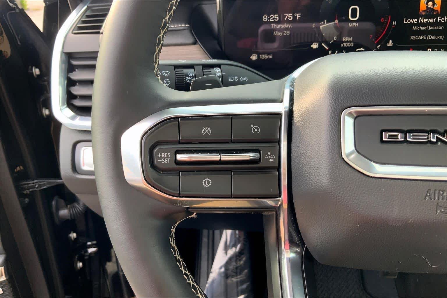 Used 2025 Ebony Twilight Metallic GMC FWD Denali image 23