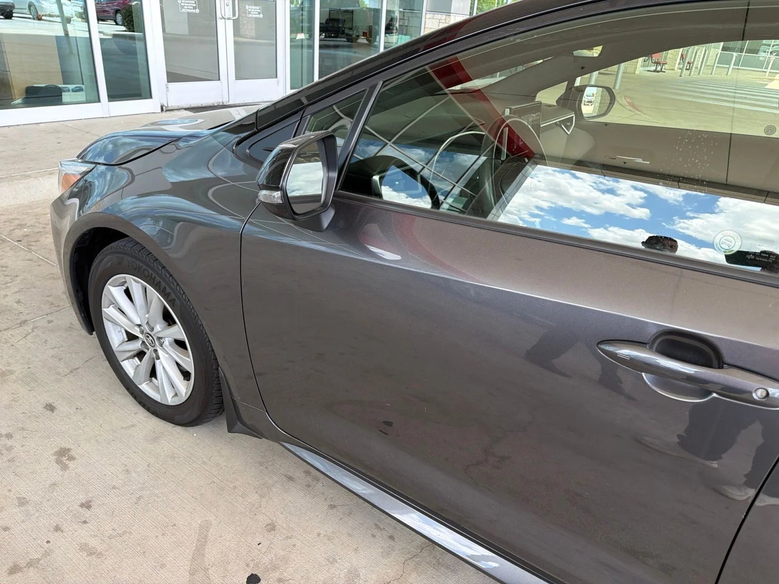 Used 2024 Gray Toyota SE image 3