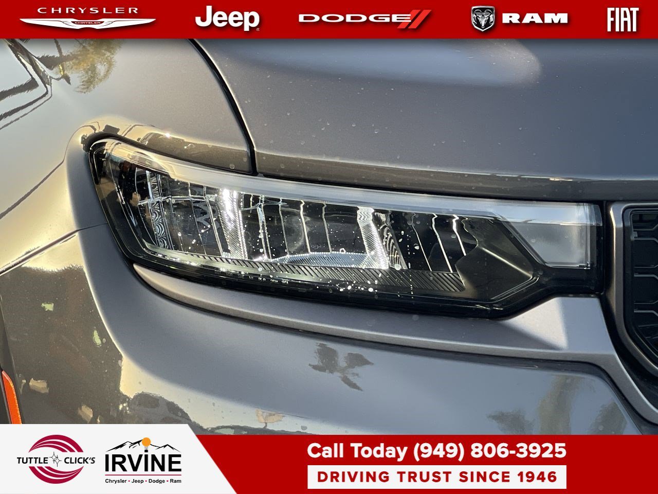 New 2026 Baltic Gray Metallic Clear-Coat Exterior Paint Jeep Laredo Altitude image 7