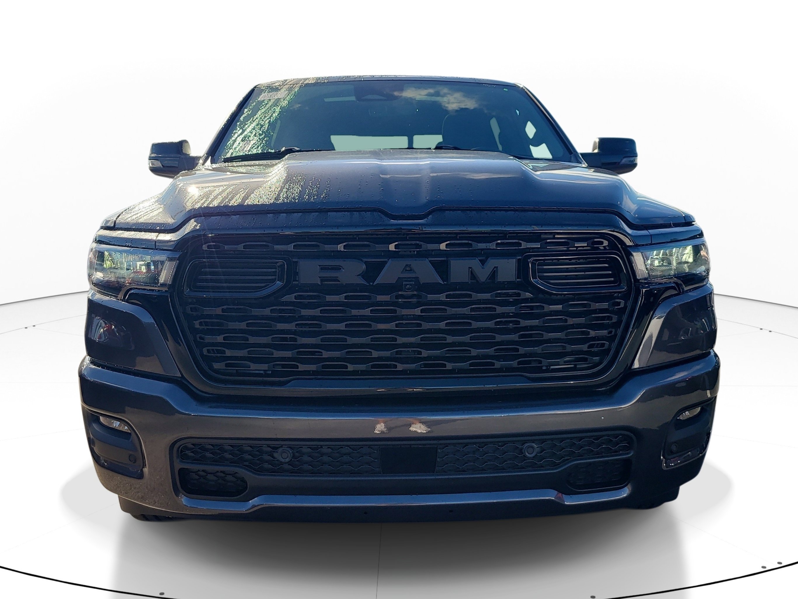 New 2027 Granite Crystal Metallic Clear-Coat Exterior Paint RAM Big Horn image 3
