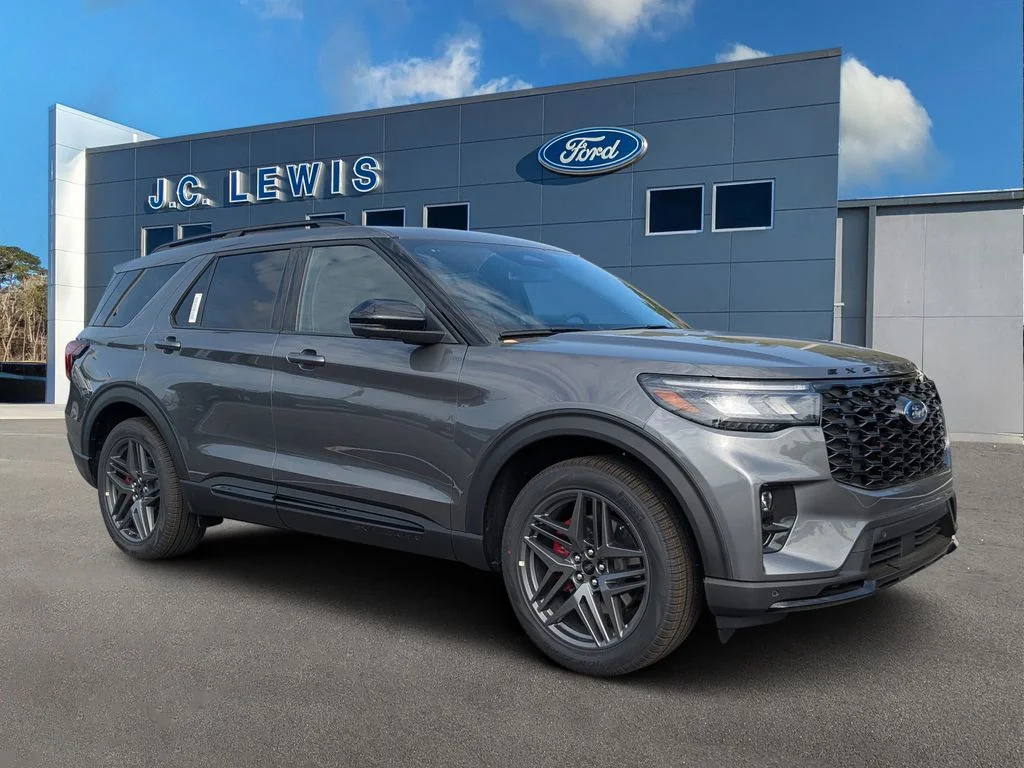 New 2026 Carbonized Gray Metallic Ford ST image 1