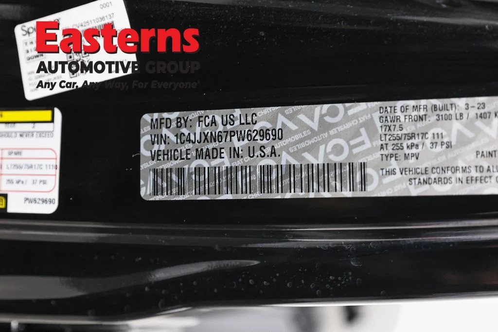 Used 2023 Black Jeep Willys 4xe image 34