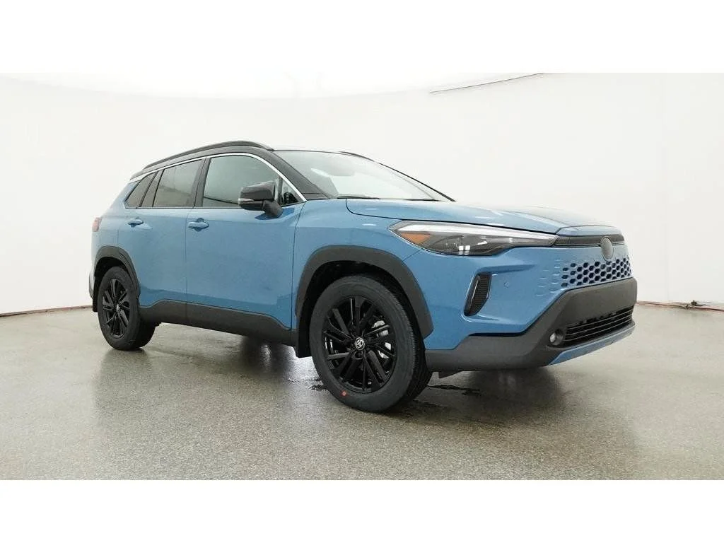New 2026 Cavalry Blue with Jet Black roof Toyota Hybrid XSE image 36