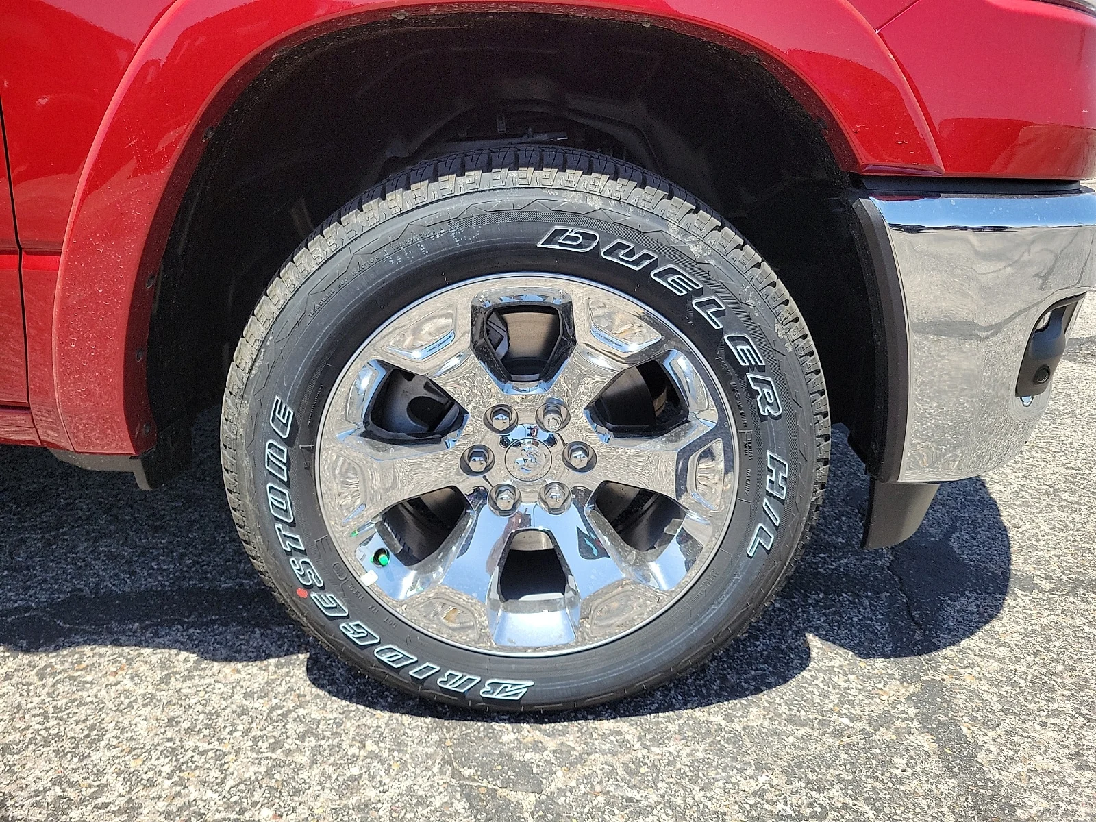 New 2026 Molten Red Pearlcoat Ram LONE STAR CREW CAB 4X4 5
