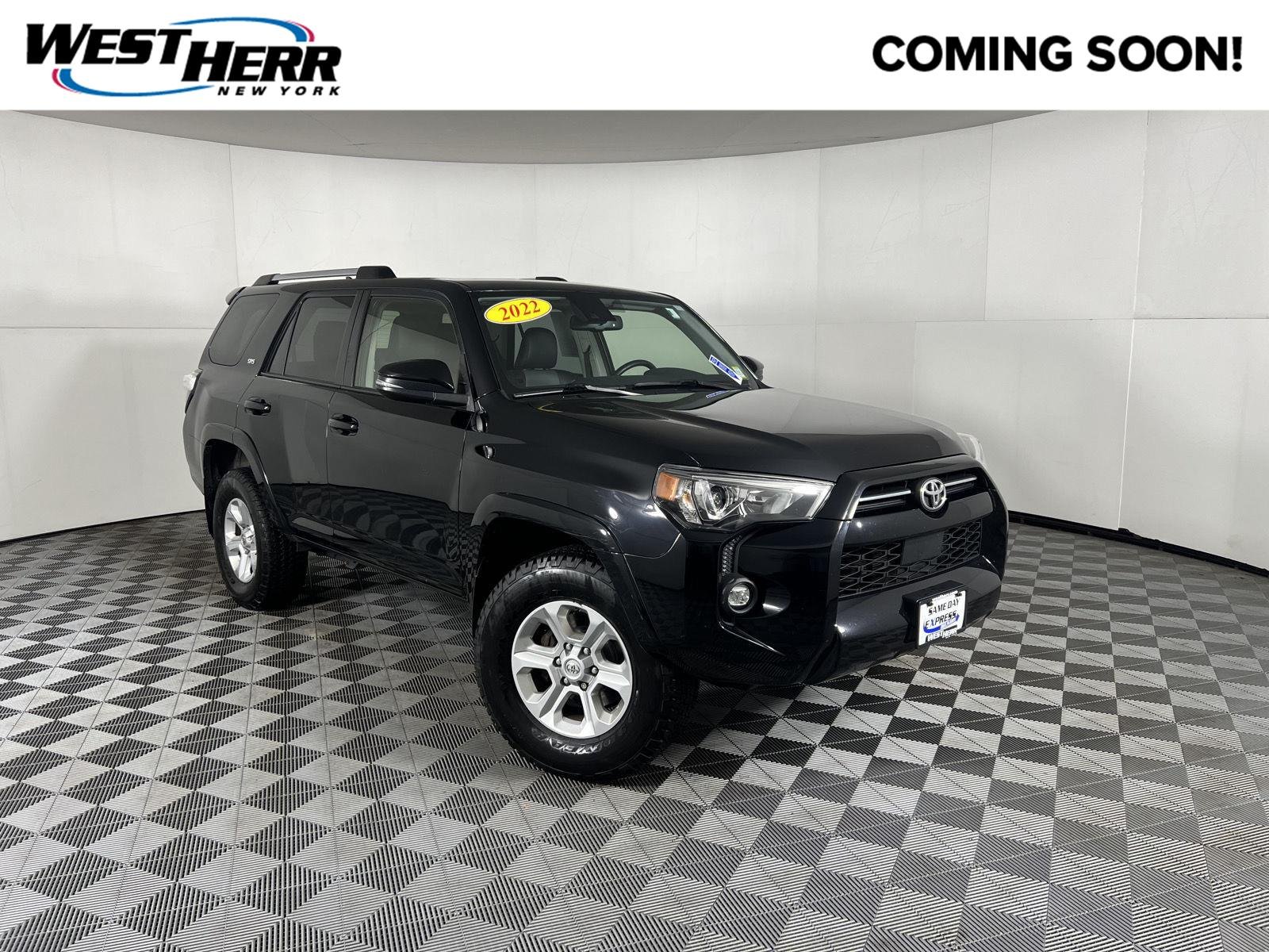 Used 2022 Midnight Black Metallic Toyota SR5 Premium image 1