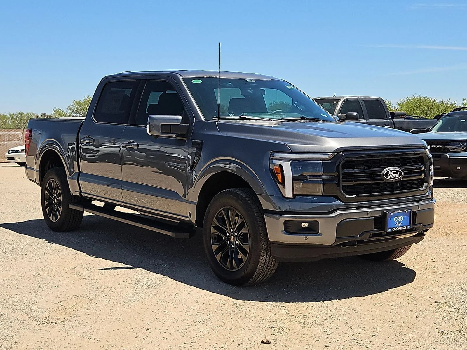 New 2026 Carbonized Gray Metallic Ford Lariat® image 3