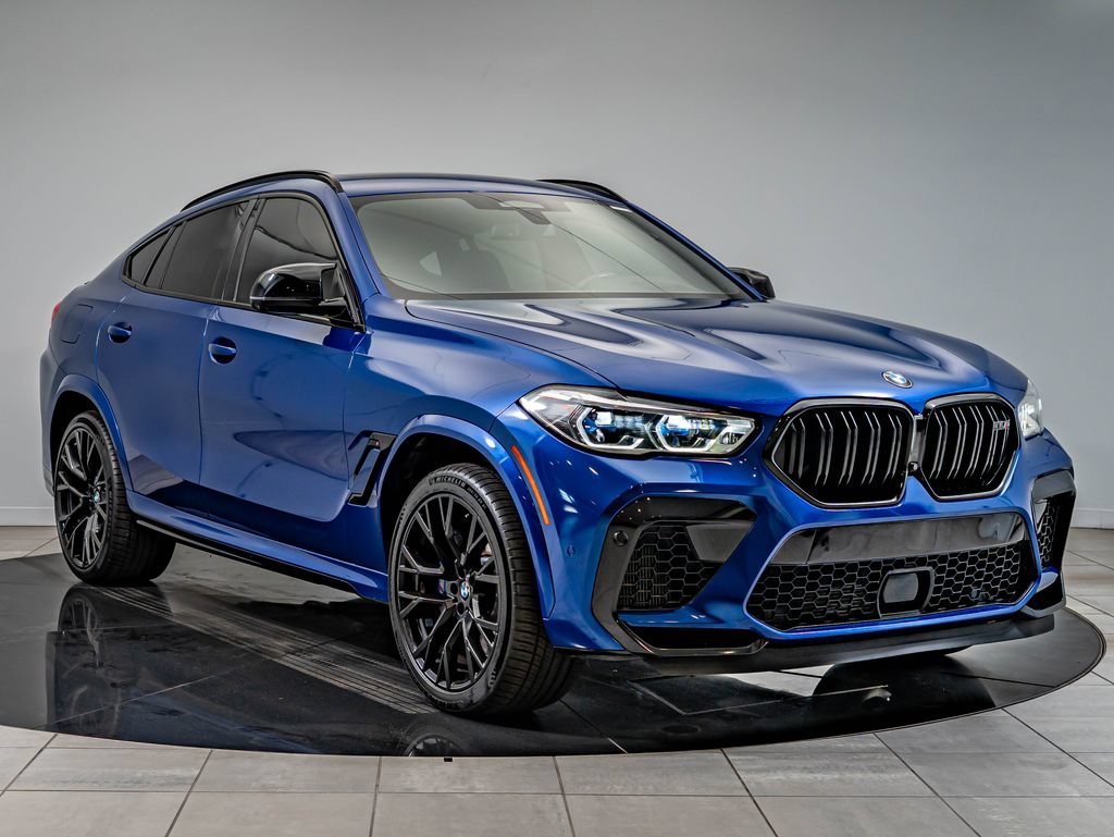 Used 2020 Marina Bay Blue Metallic BMW Competition image 3