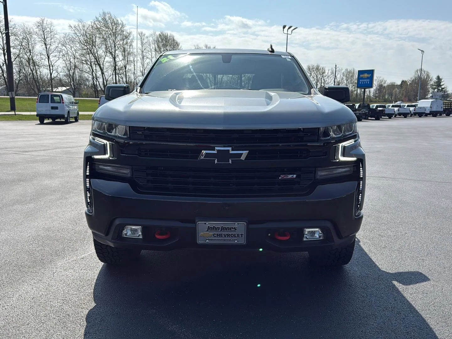 Used 2021 Satin Steel Metallic Chevrolet LT Trail Boss image 13