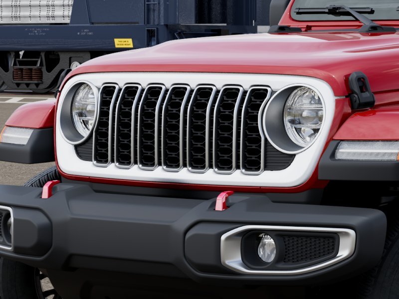 New 2027 Firecracker Red Clear-Coat Paint Jeep Sahara image 24