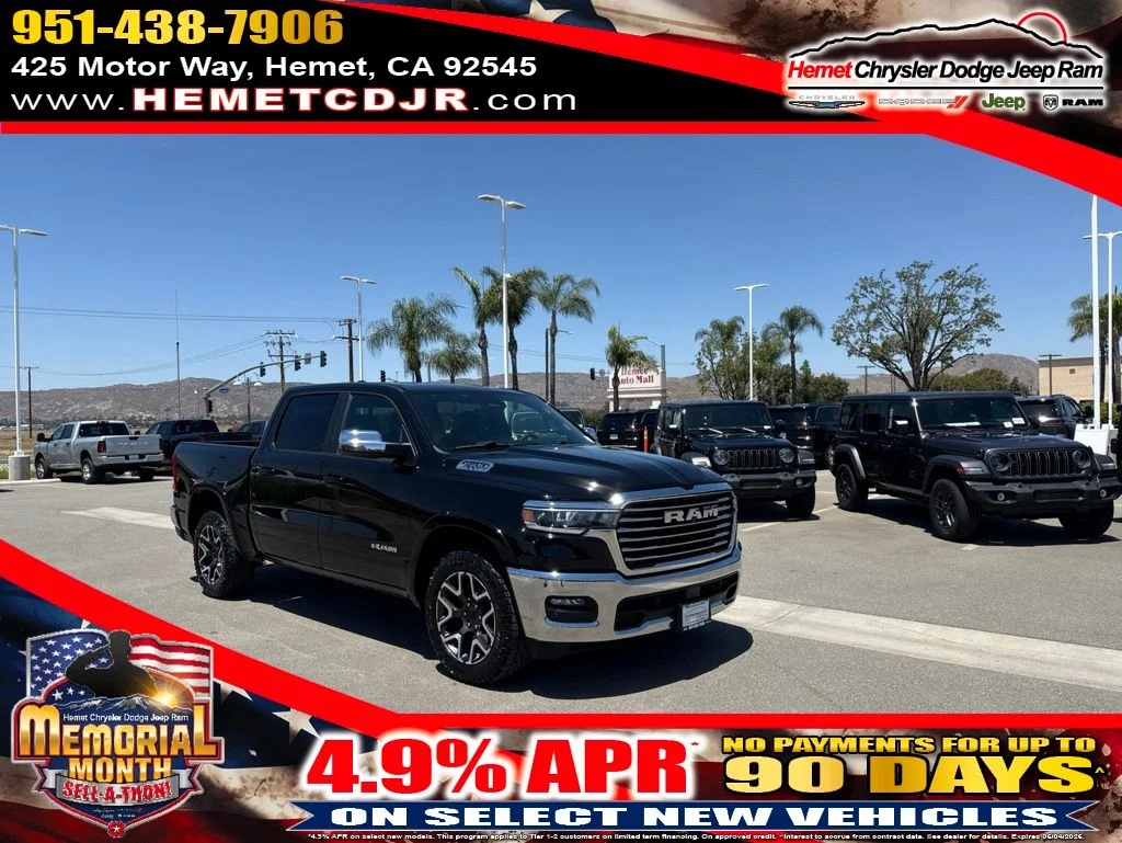 2025 RAM 1500 Laramie 4x4 Crew Cab 5'7's photo