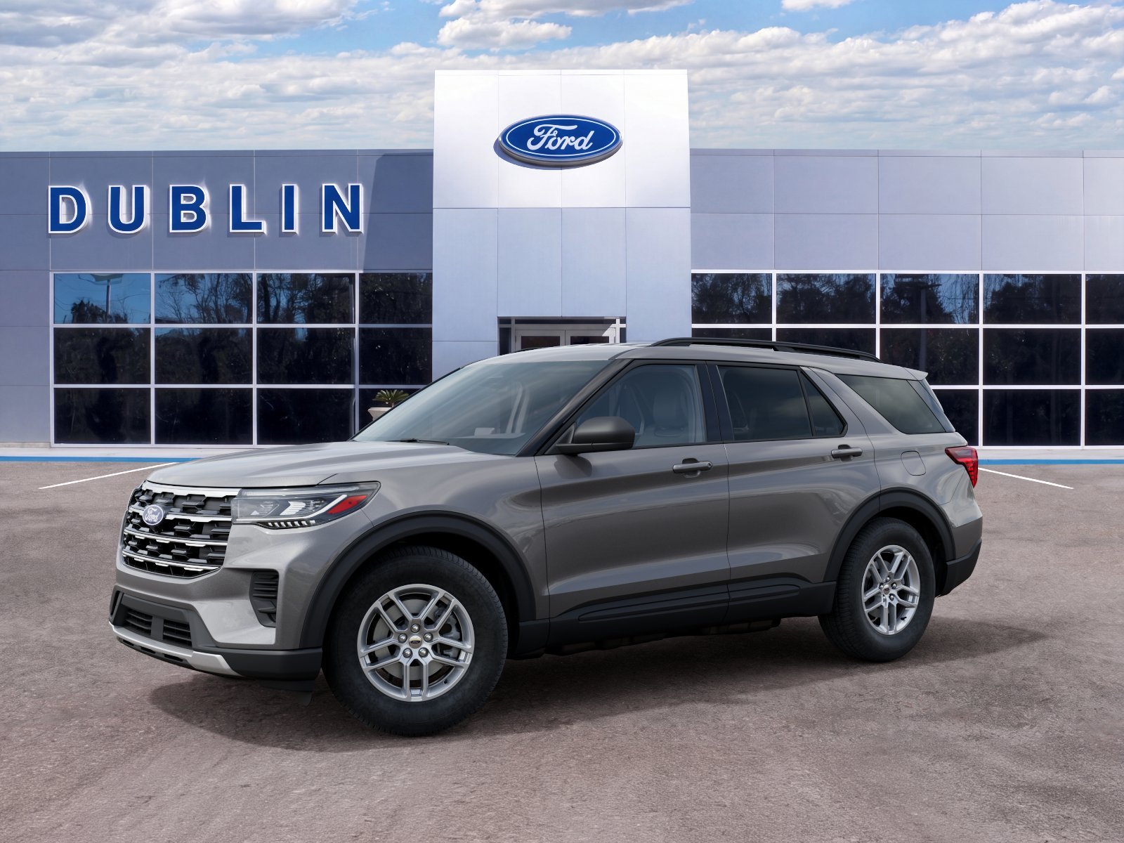 New 2027 Carbonized Gray Metallic Ford Active image 1