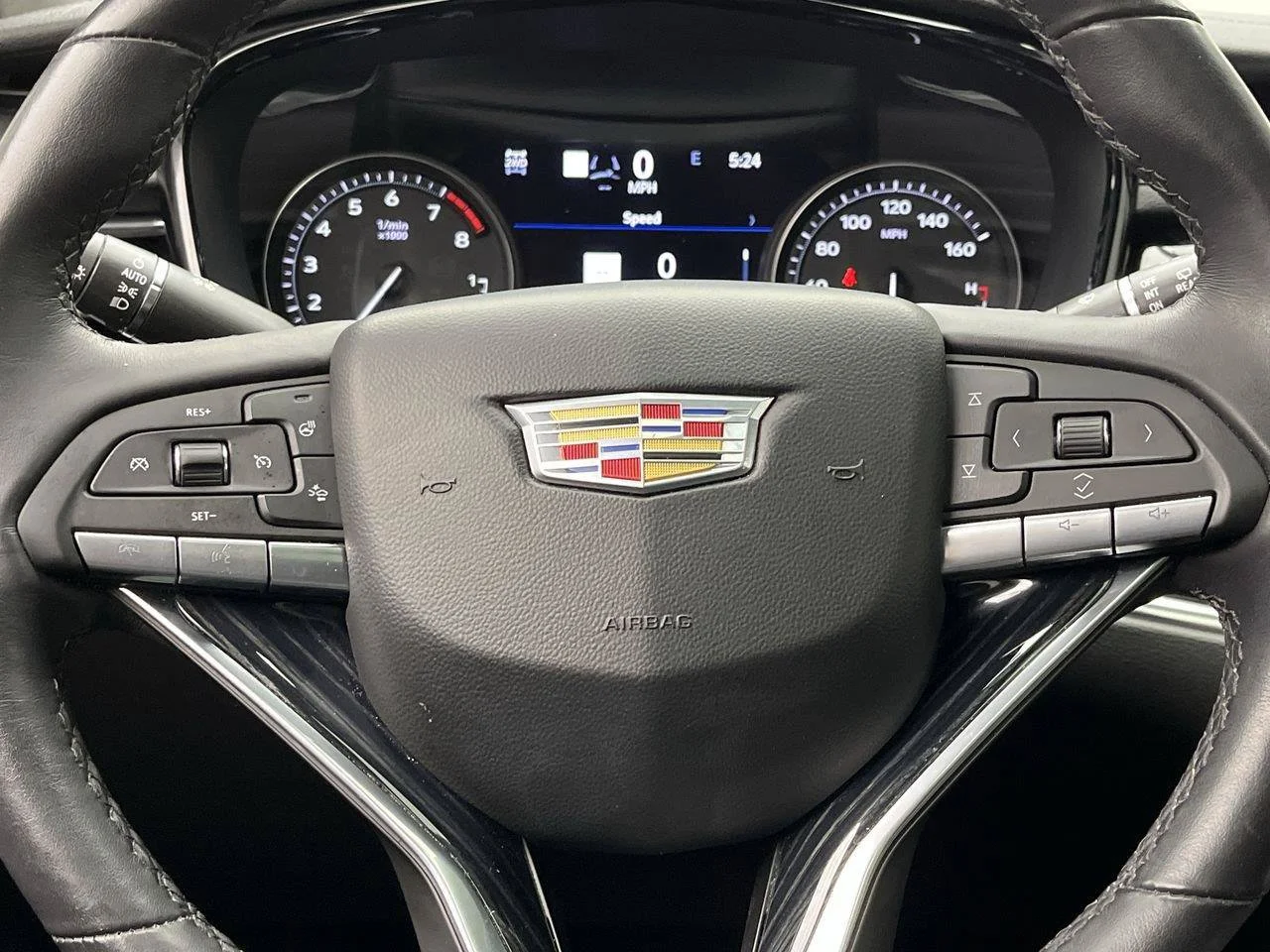 Used 2023 ARGENT SILVER METALLIC Cadillac AWD Premium Luxury image 16