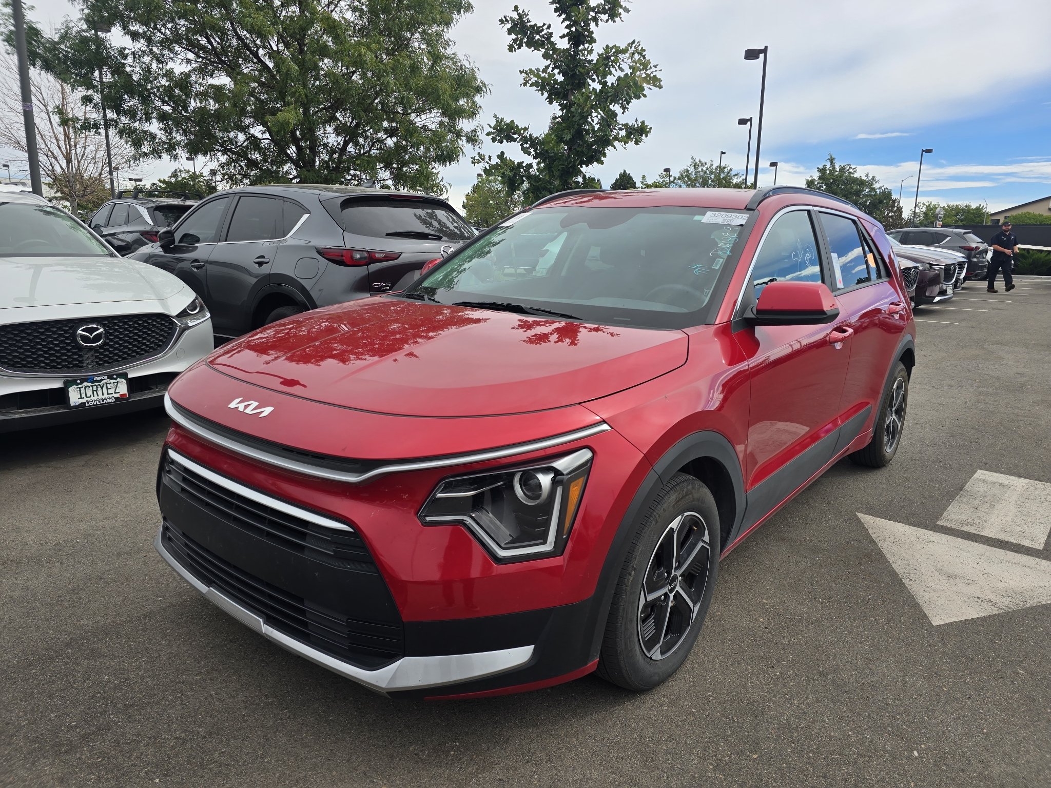 Used 2025 Runway Red Kia LX image 1