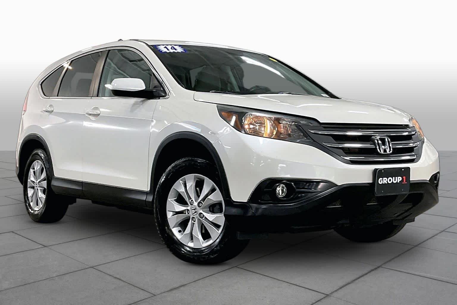 Used 2014 White Diamond Pearl Honda EX image 3