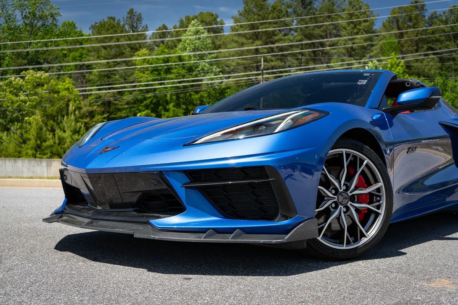 Used 2023 Blue Metallic Chevrolet Stingray image 6