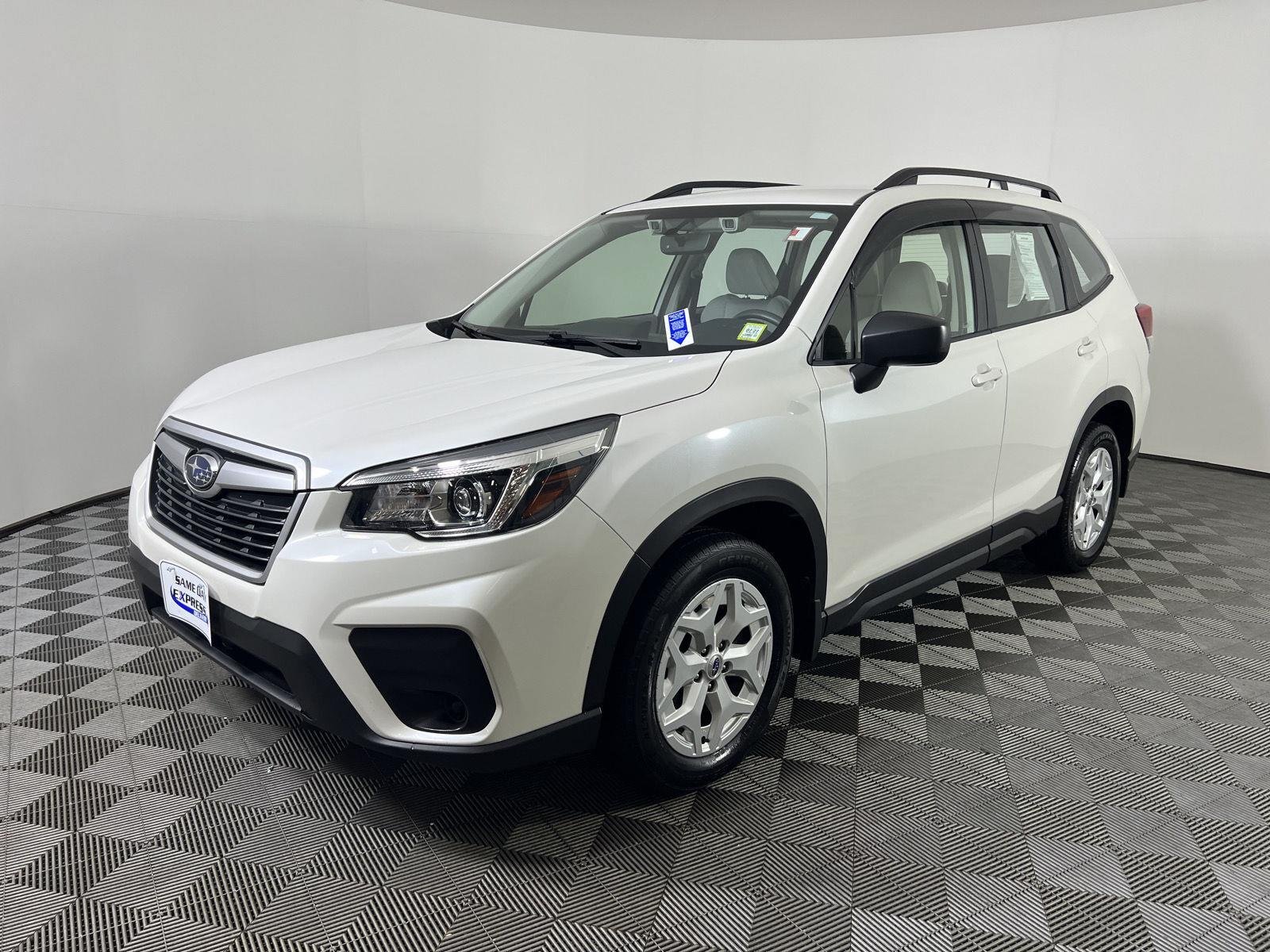 Used 2020 Crystal White Pearl Subaru Base image 22