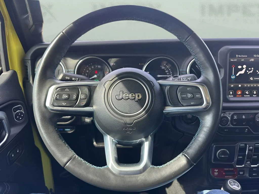 Used 2023 Yellow Jeep Rubicon 4xe image 11