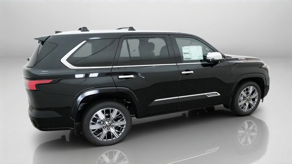 New 2026 Midnight Black Metallic Toyota Capstone image 8