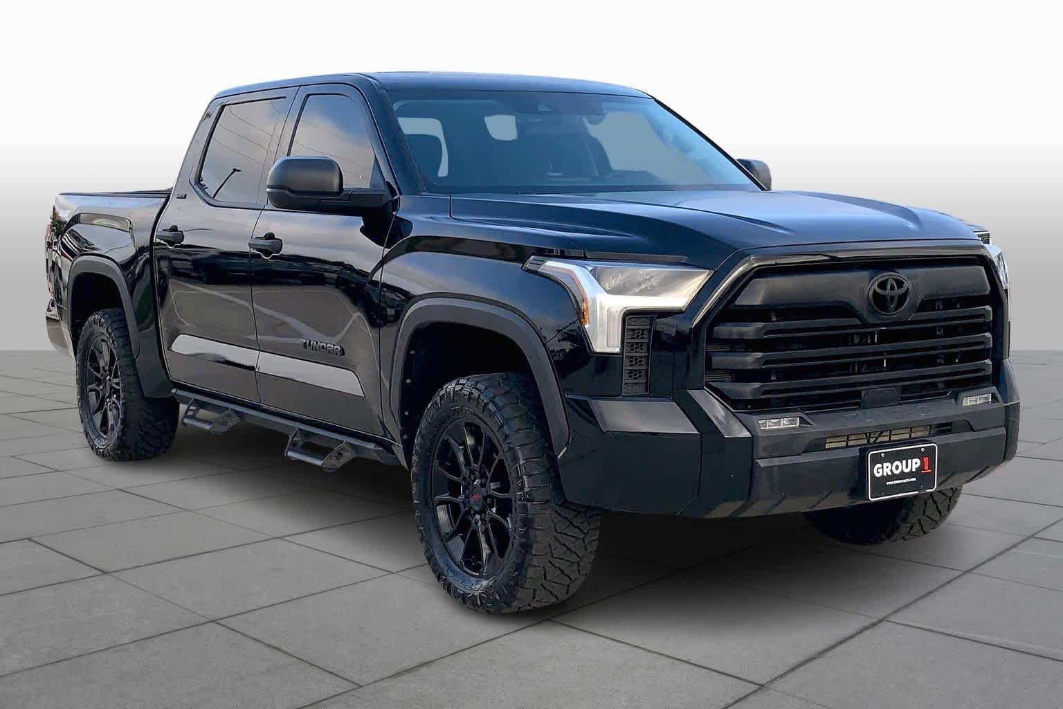 Used 2023 Midnight Black Metallic Toyota SR5 image 4