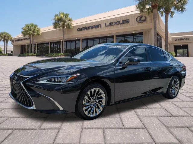 Certified Used 2025 Black Lexus 300h Luxury image 8
