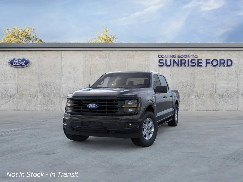 New 2026 Agate Black Metallic Ford XLT image 2
