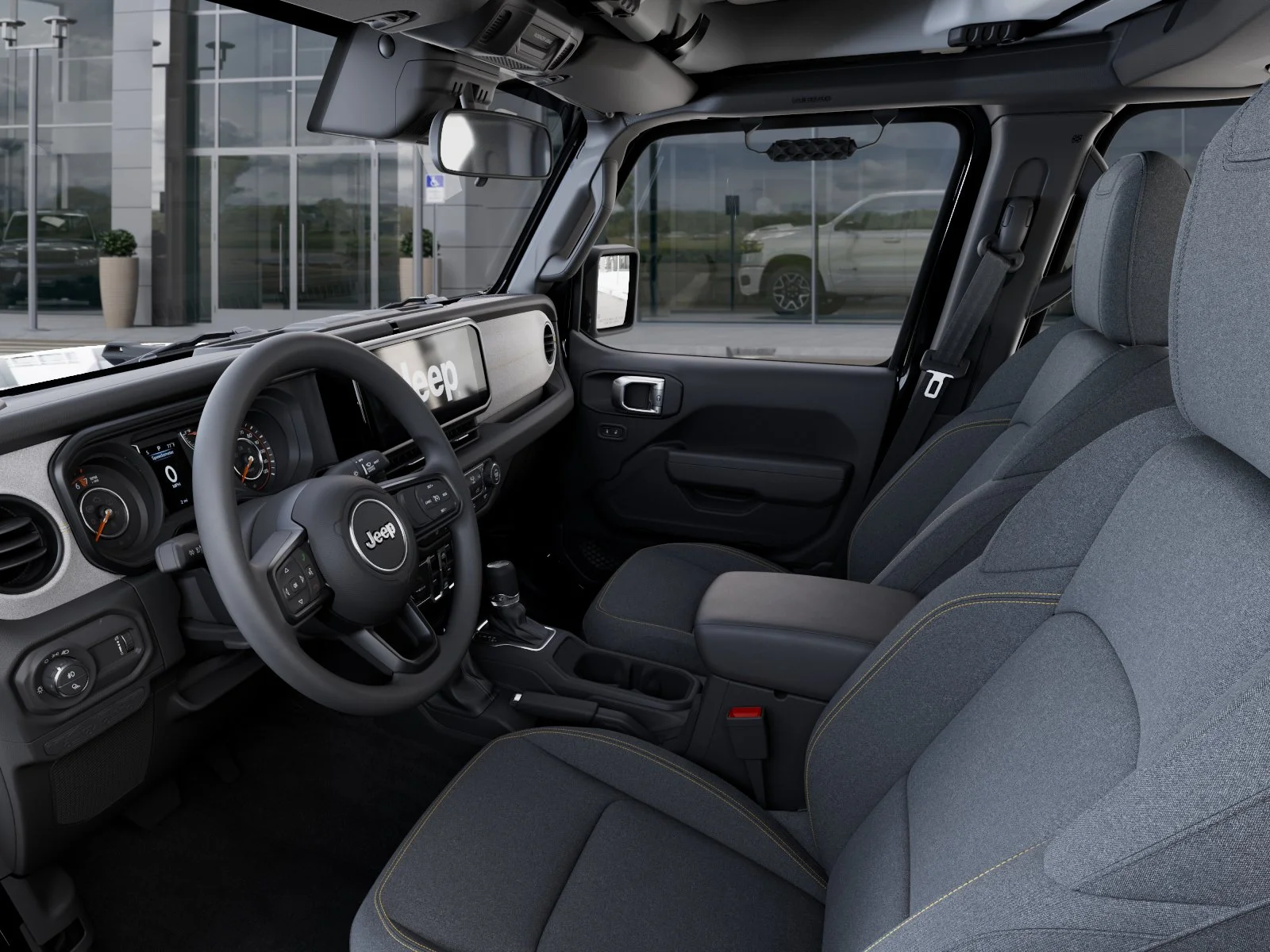 New 2026 Black Clear-Coat Exterior Paint Jeep Sport image 48