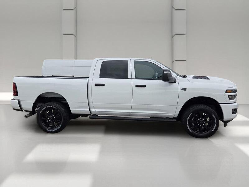 New 2027 Bright White Clear-Coat Paint RAM BLACK EXPRESS 4X4 CREW CAB 6
