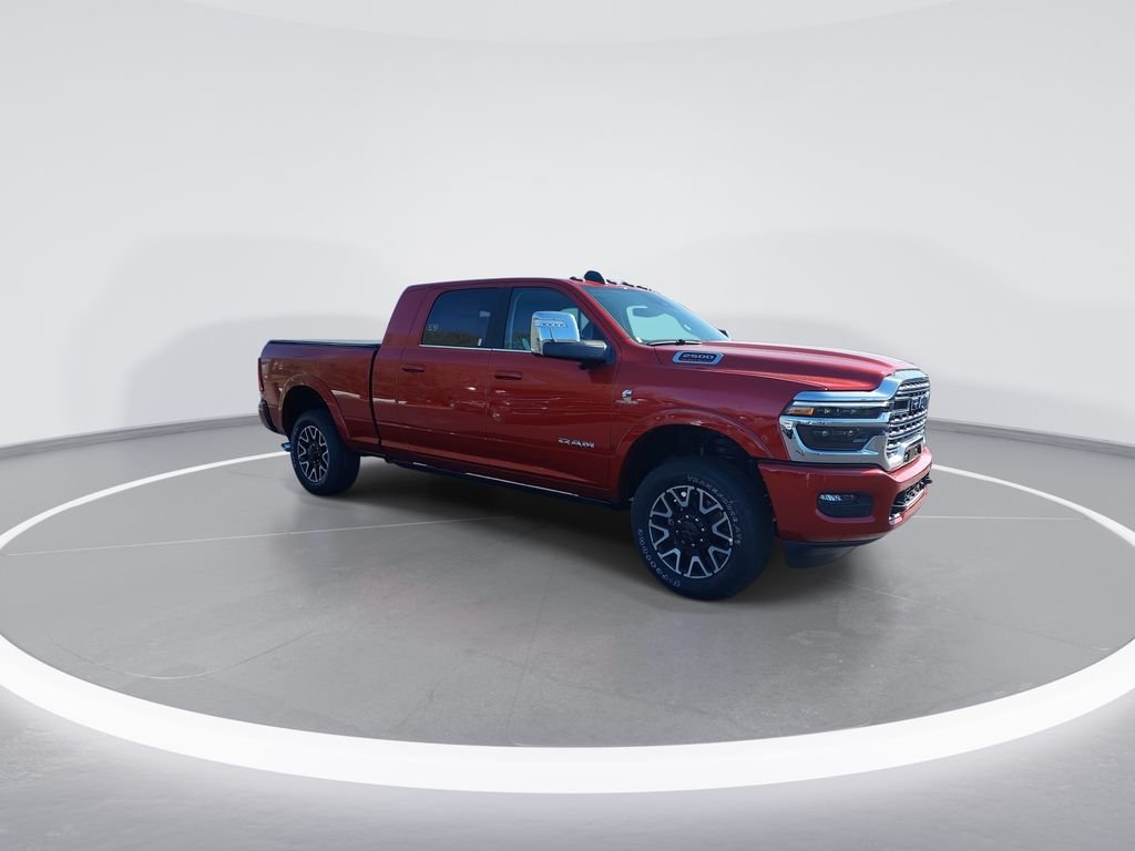 New 2026 Molten Red Pearl-Coat Exterior Paint RAM Limited Longhorn image 2